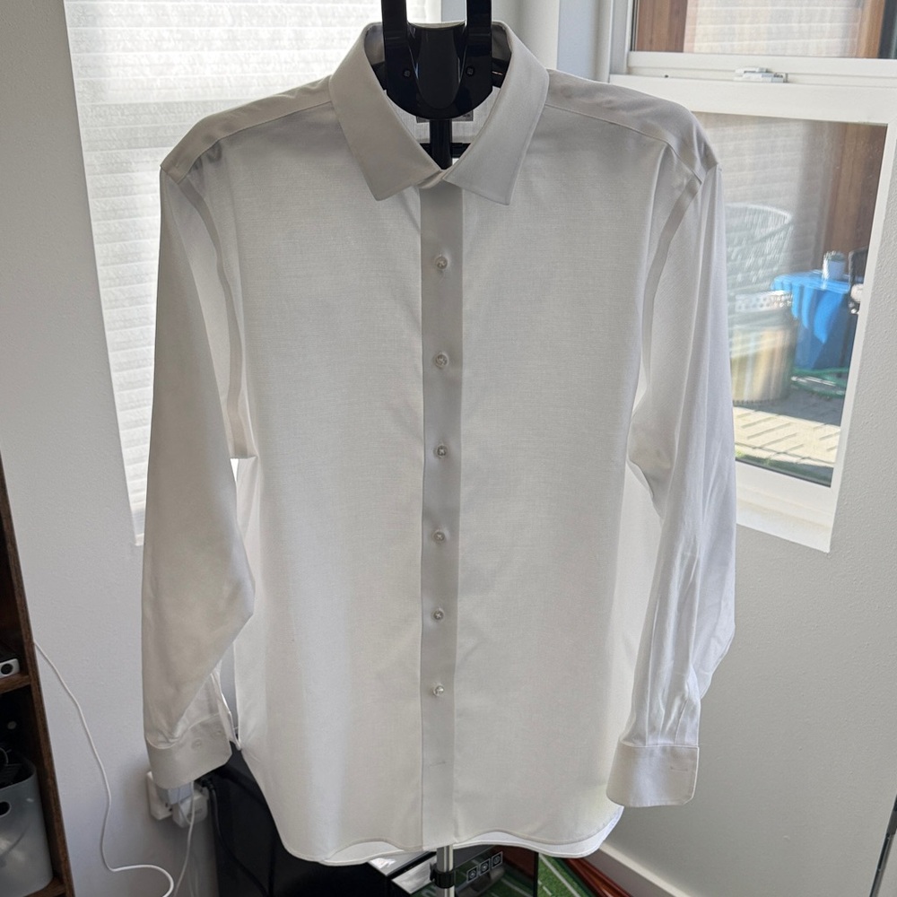 Lorenzo Uomo White Dress Shirt
